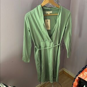 Synergy Organic Clothing Mint Green Dress NWT